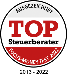 TOP Steuerberater 2013 - 2022 FOCUS MONEY